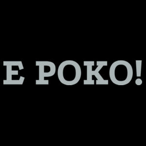 E Poko! pōtae Design
