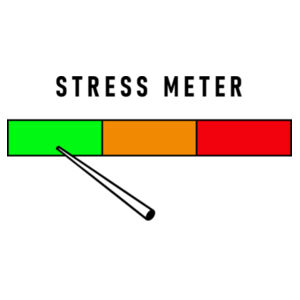 STRESS METER Mug Design